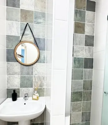 Salle de bains dans l'établissement Studio Platanes 5 - Proche Disneyland - Parking gratuit - Meaux