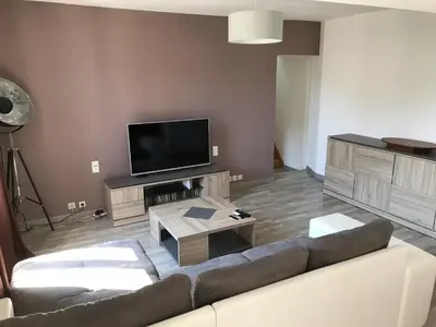 Télévision ou salle de divertissement dans l'établissement La Grande Carelle