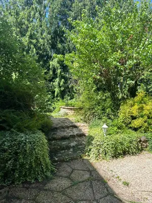 Jardin de l'établissement Villa champenoise, La Psière