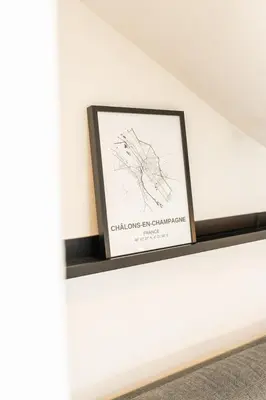 Plan de l'établissement Nid douillet sous les combles