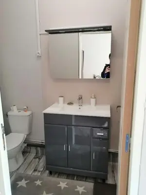 Salle de bains dans l'établissement studio tergnier