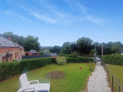 Jardin de l'établissement Le chalet du lilas