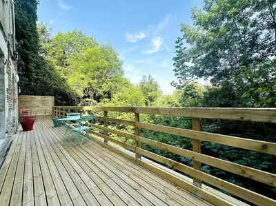 Plan de l'établissement Jungle Appartement avec terrasse