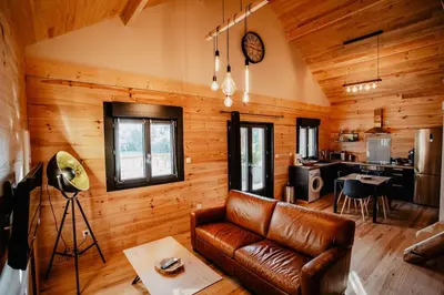 Cuisine ou kitchenette dans l'établissement Gîte Ô Sparadis Maroilles