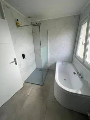 Salle de bains dans l'établissement Le Clos Mar-Sal