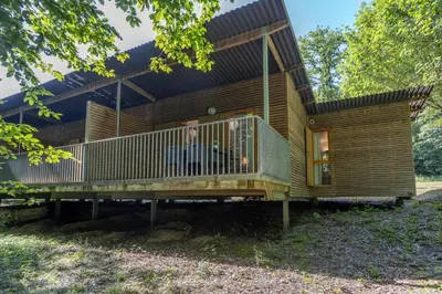 Bâtiment de la maison de vacances