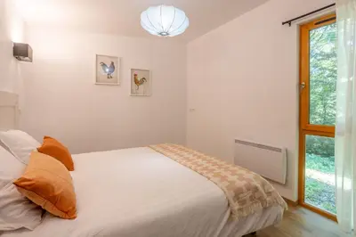 Un ou plusieurs lits dans un hébergement de l'établissement Les Charmes C40B - Le Val Joly