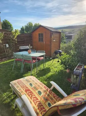 Jardin de l'établissement Le Garden Champ'- Duplex, jardin