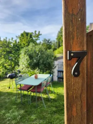 Jardin de l'établissement Le Garden Champ'- Duplex, jardin