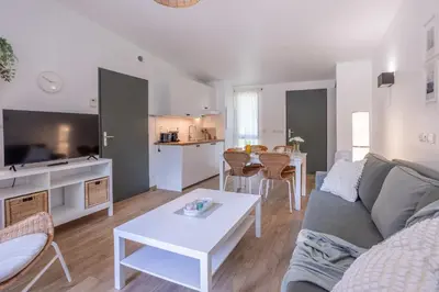 Cuisine ou kitchenette dans l'établissement Le Sureau Noir S34 - Le Val Joly