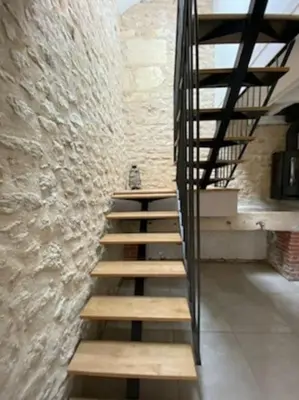Plan de l'établissement Maison chaleureuse avec piscine et aire de jeux