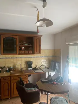 Cuisine ou kitchenette dans l'établissement Loft
