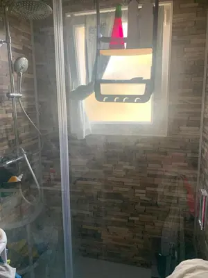 Salle de bains dans l'établissement Loft