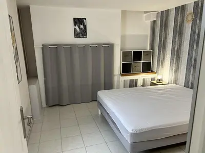 Un ou plusieurs lits dans un hébergement de l'établissement Appartement 29A - MAILLY LE CAMP