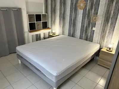 Un ou plusieurs lits dans un hébergement de l'établissement Appartement 29A - MAILLY LE CAMP