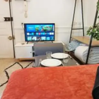 Télévision ou salle de divertissement dans l'établissement 512 Grand bonheur en hypercentre