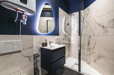 Salle de bains dans l'établissement SPA Balnéo des Sacres-REIMS-Centre Ville