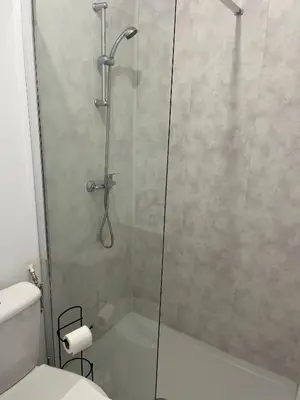 Salle de bains dans l'établissement Appartements centre-ville Avesnes sur Helpe Duplex confort