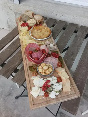 Nourriture dans le B&B/chambre d'hôtes ou à proximité