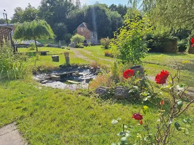 Jardin de l'établissement La Demeure Envoutée