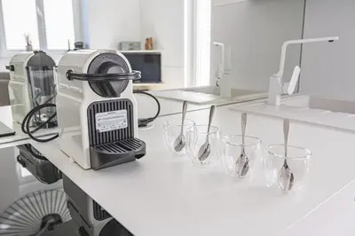 Plateau bouilloire dans l'établissement L'écrin d'Auguste - Reims