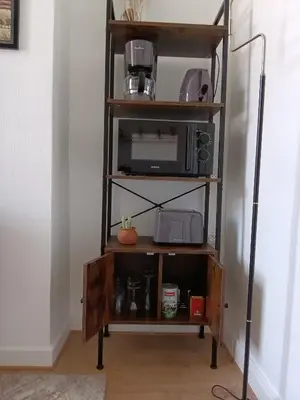 Cuisine ou kitchenette dans l'établissement Appartement au cœur du patrimoine sézannais