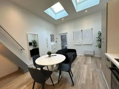 Cuisine ou kitchenette dans l'établissement Libergier- Maisonnette cathédrale