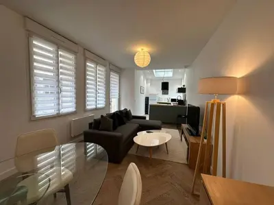 Plan de l'établissement Edimbourg, Un duplex confortable et accueillant