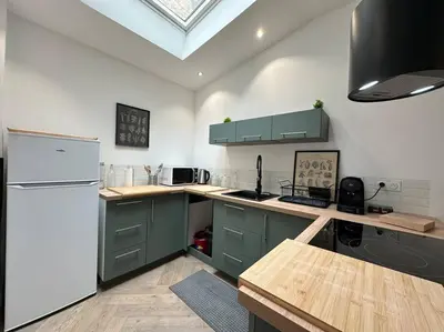 Plan de l'établissement Edimbourg, Un duplex confortable et accueillant