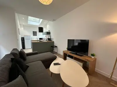 Plan de l'établissement Edimbourg, Un duplex confortable et accueillant