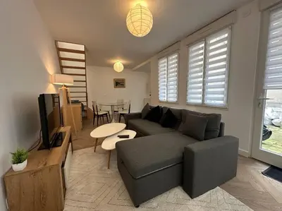 Plan de l'établissement Edimbourg, Un duplex confortable et accueillant