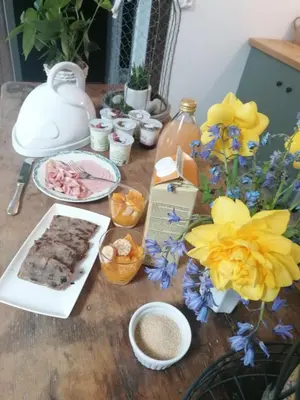 Nourriture dans le B&B/chambre d'hôtes ou à proximité