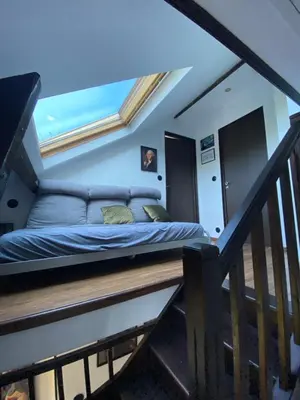 Un ou plusieurs lits dans un hébergement de l'établissement The Gallery - Cozy Apartment