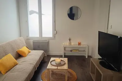 Plan de l'établissement Charmant T2 - Proche Gare & Centre-Ville - Fibre