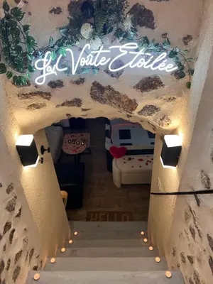 Plan de l'établissement La Voûte Étoilée - Jacuzzi proche Disneyland Paris