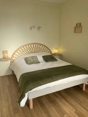 Un ou plusieurs lits dans un hébergement de l'établissement Hypnos-Hébergement champenois-Hypercentre