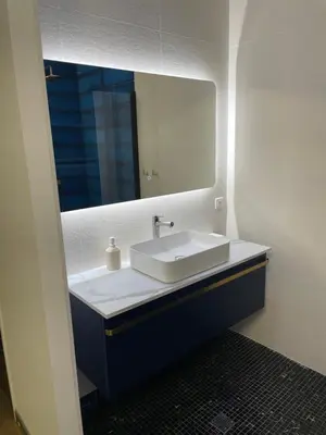 Salle de bains dans l'établissement Hypnos-Hébergement champenois-Hypercentre