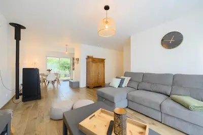 Coin salon dans l'établissement Maison plain pied