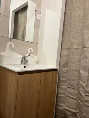 Salle de bains dans l'établissement Chez Laure et Franck
