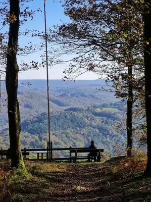 Paysage naturel près de la maison de vacances