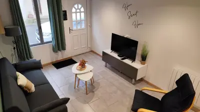 Télévision ou salle de divertissement dans l'établissement À la belle étoile