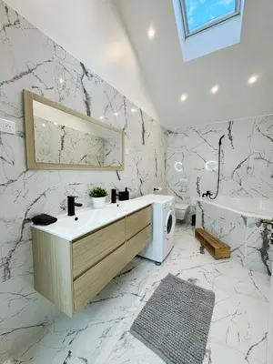 Salle de bains dans l'établissement Nest in Heart of Épernay