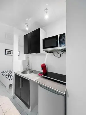 Cuisine ou kitchenette dans l'établissement Escapade en Champagne - Modern, Wifi, 2 pers