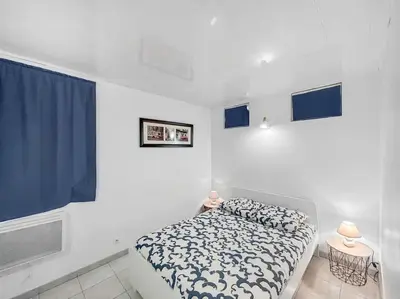 Un ou plusieurs lits dans un hébergement de l'établissement Escapade en Champagne - Modern, Wifi, 2 pers