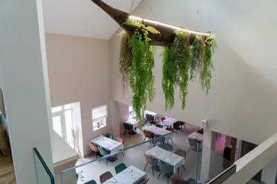 Restaurant ou autre lieu de restauration dans l'établissement Chez Agnès