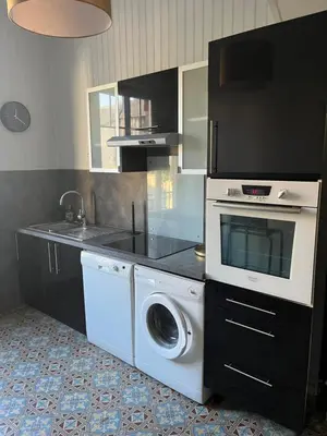 Cuisine ou kitchenette dans l'établissement Au Forum, Hypercentre Reims