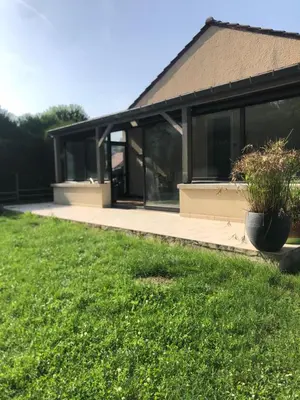 Jardin de l'établissement Les pieds dans la vallée