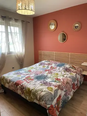 Un ou plusieurs lits dans un hébergement de l'établissement Les pieds dans la vallée