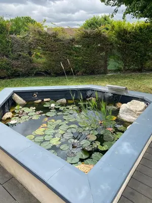 Jardin de l'établissement Gîte Cosy avec Jardin&Garage privé 10min de Reims