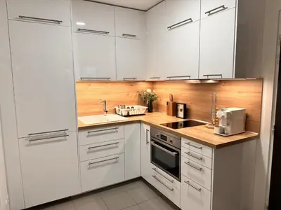 Cuisine ou kitchenette dans l'établissement Le Cocon - Parking - Terrasse - 2 Chambres